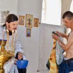 Крещение в Храме в честь святой Троицы села Юргинское